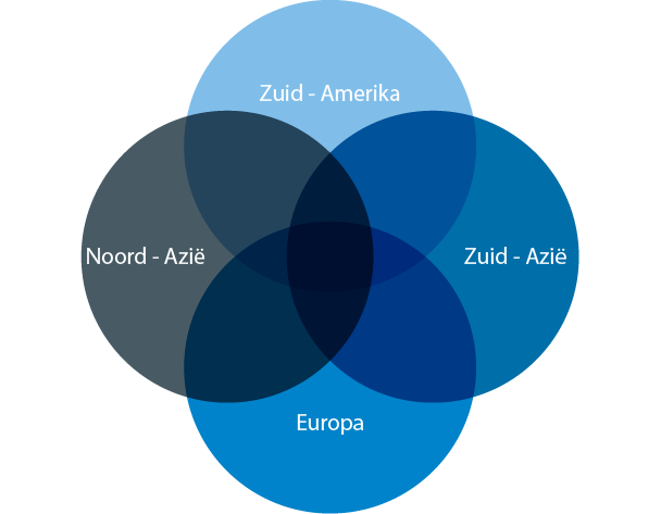 Beheerder vermogens in vier blokken